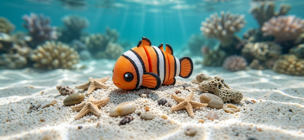 Mini Flexi Pesce Pagliaccio (Nemo)