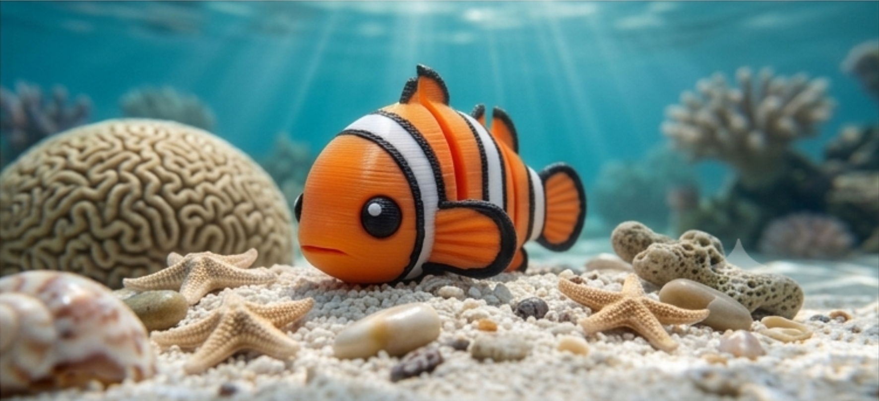 Mini Flexi Pesce Pagliaccio (Nemo)