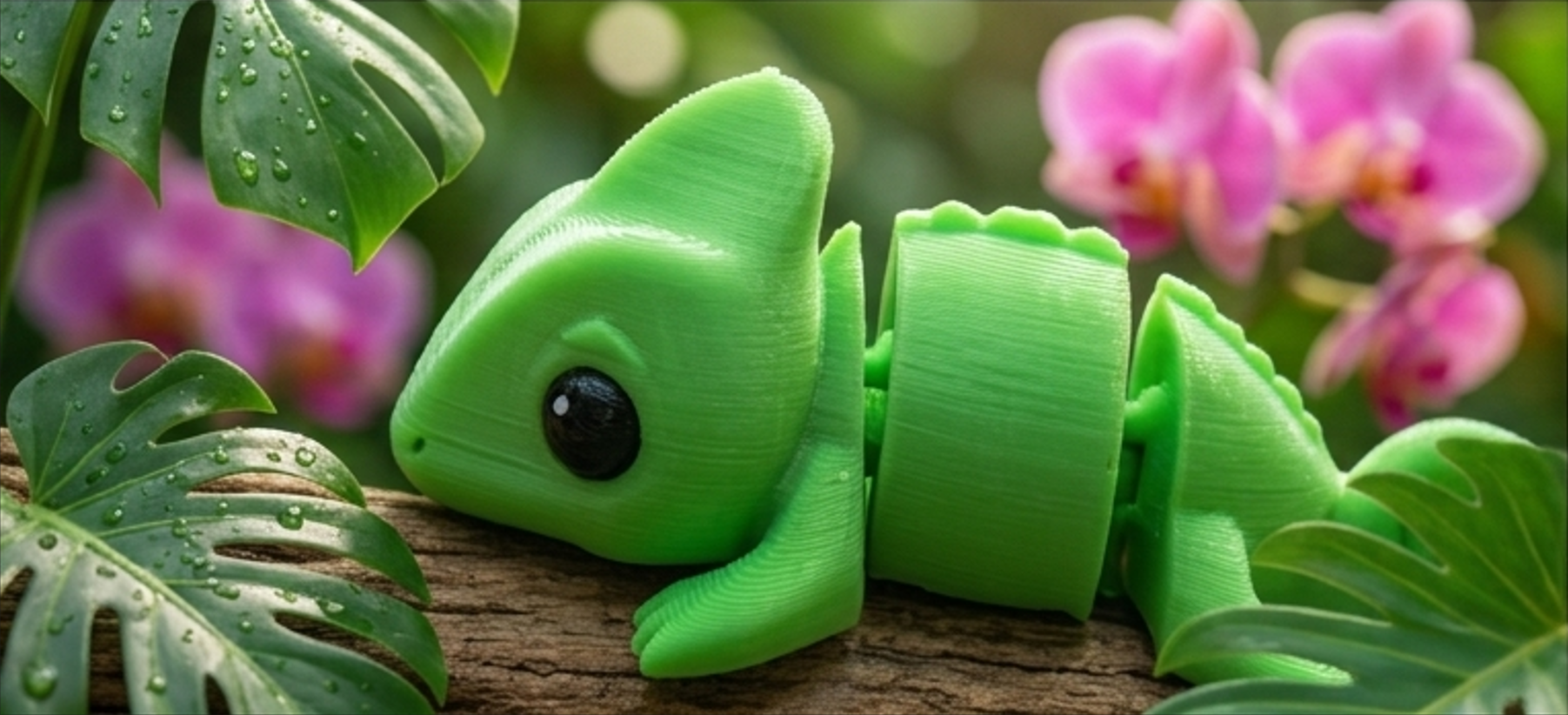 Mini Flexi Camaleonte