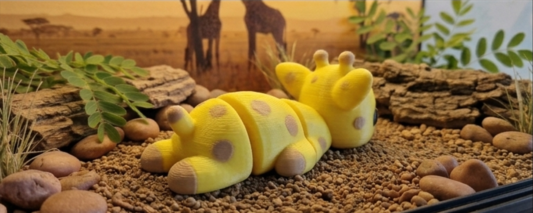Mini Flexi Giraffa