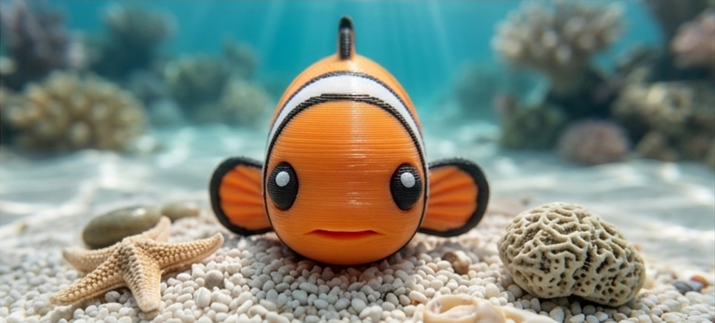 Mini Flexi Pesce Pagliaccio (Nemo)