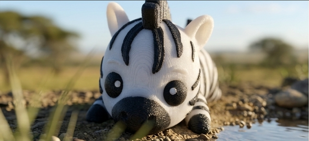 Mini Flexi Zebra