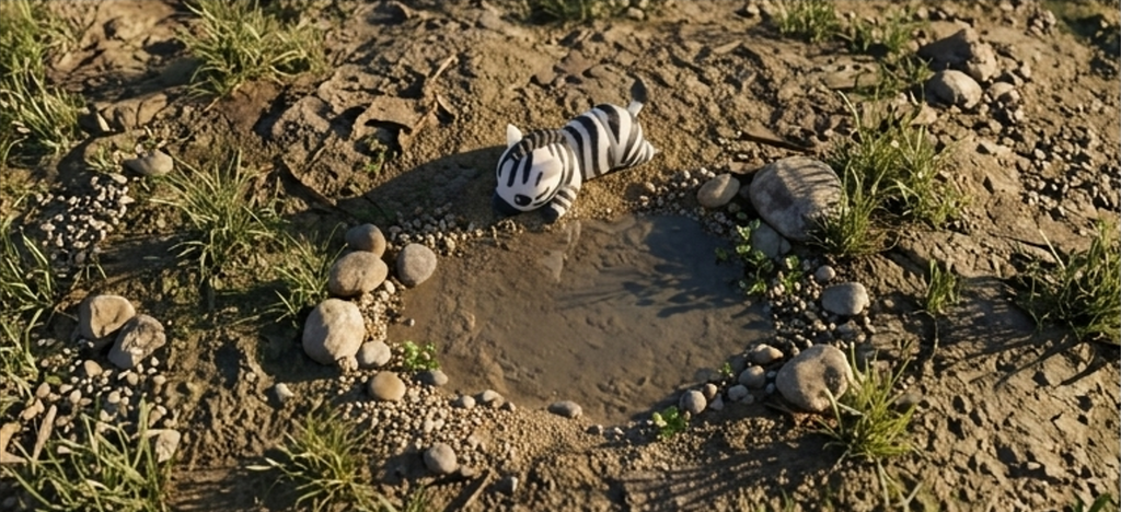 Mini Flexi Zebra