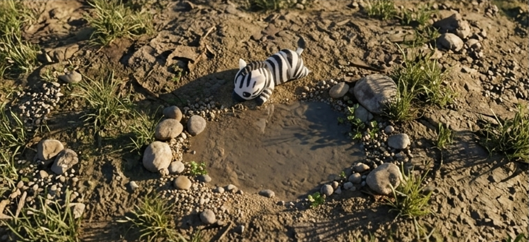 Mini Flexi Zebra