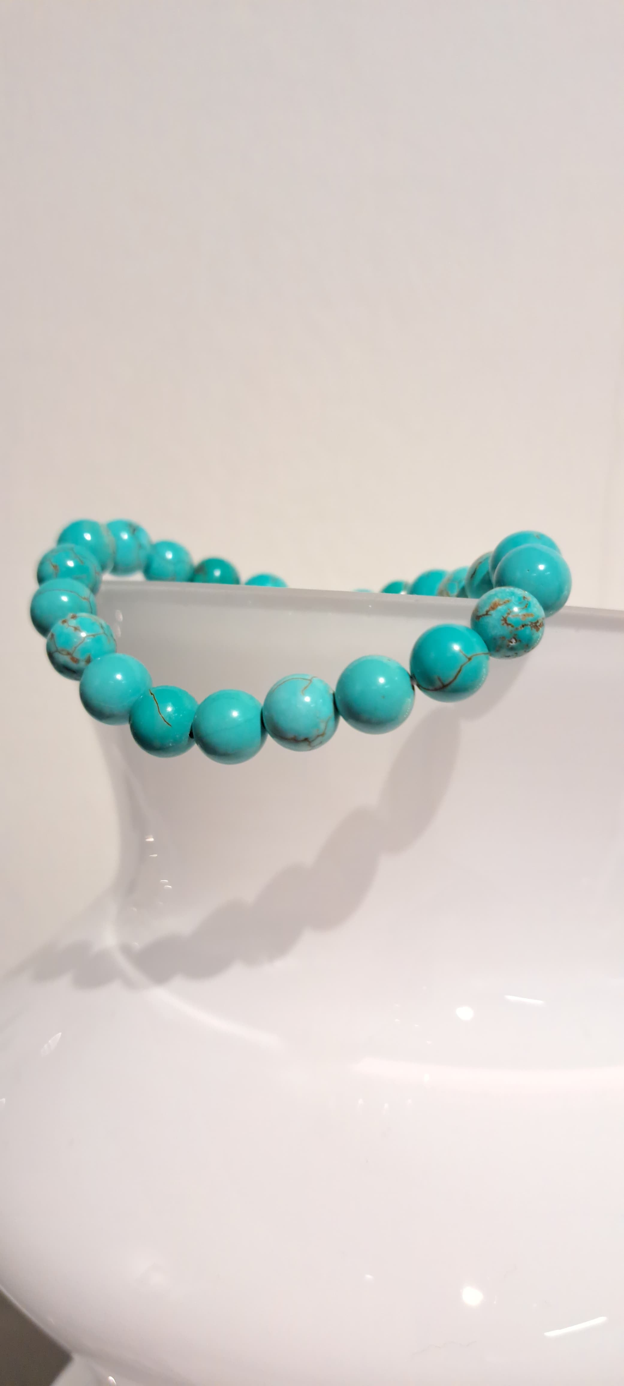 Bracciale Elastico in Turchese