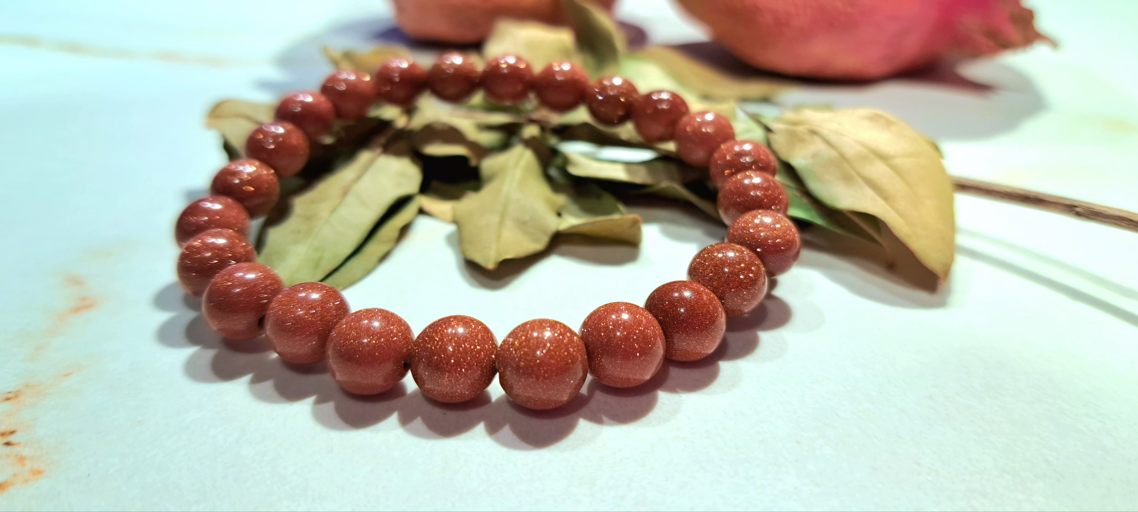 Bracciale Elastico in Gold Sandstone