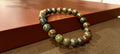 Bracciale Elastico in Diaspro Sangue di Drago