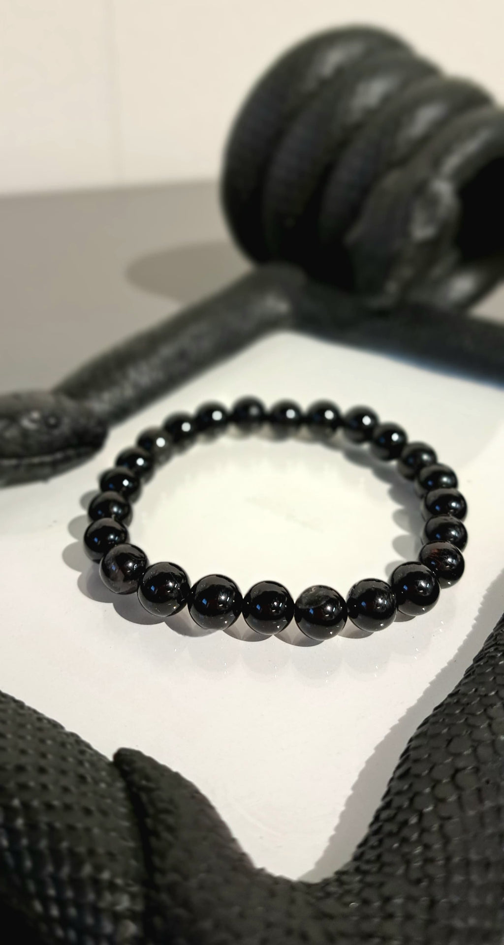 Bracciale Elastico in Tormalina