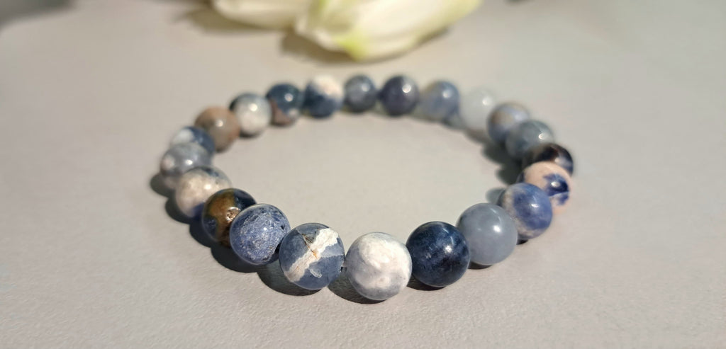 Bracciale Elastico in Sodalite