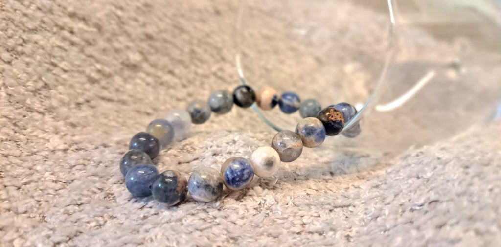 Bracciale Elastico in Sodalite