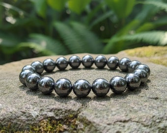 Bracciale Elastico in Ematite